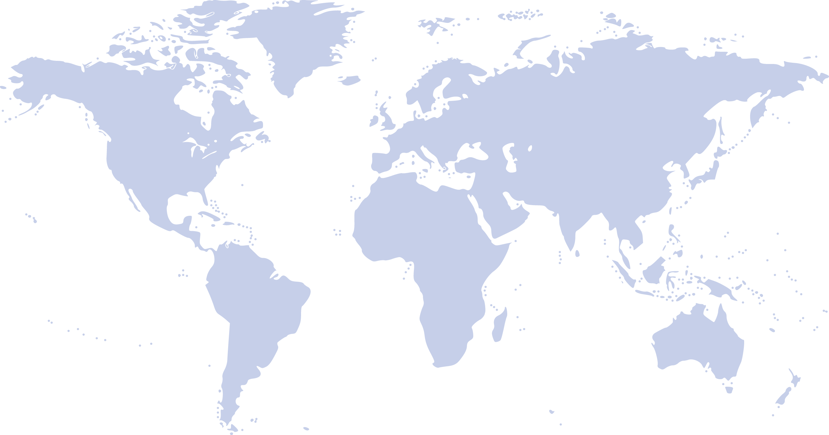 Map of the world with locations of full-circle learning sites