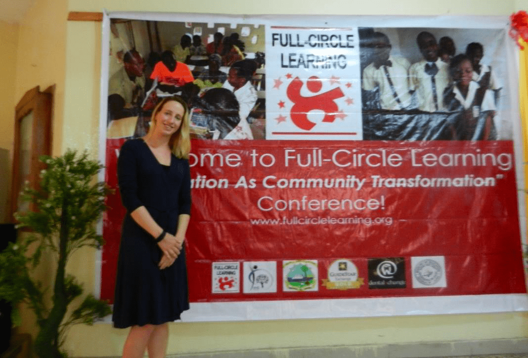 Lindsey Schurman in Liberia