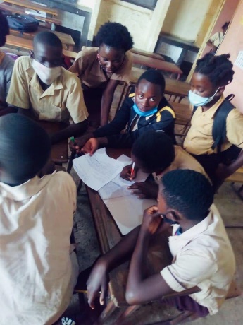 Students from New Day school